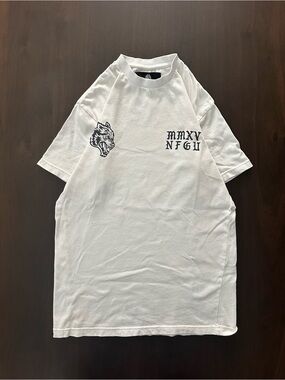 SOLD Darc Sport MMXV NFGU Wolves Club Limited Graphic White Tee Gym Size S